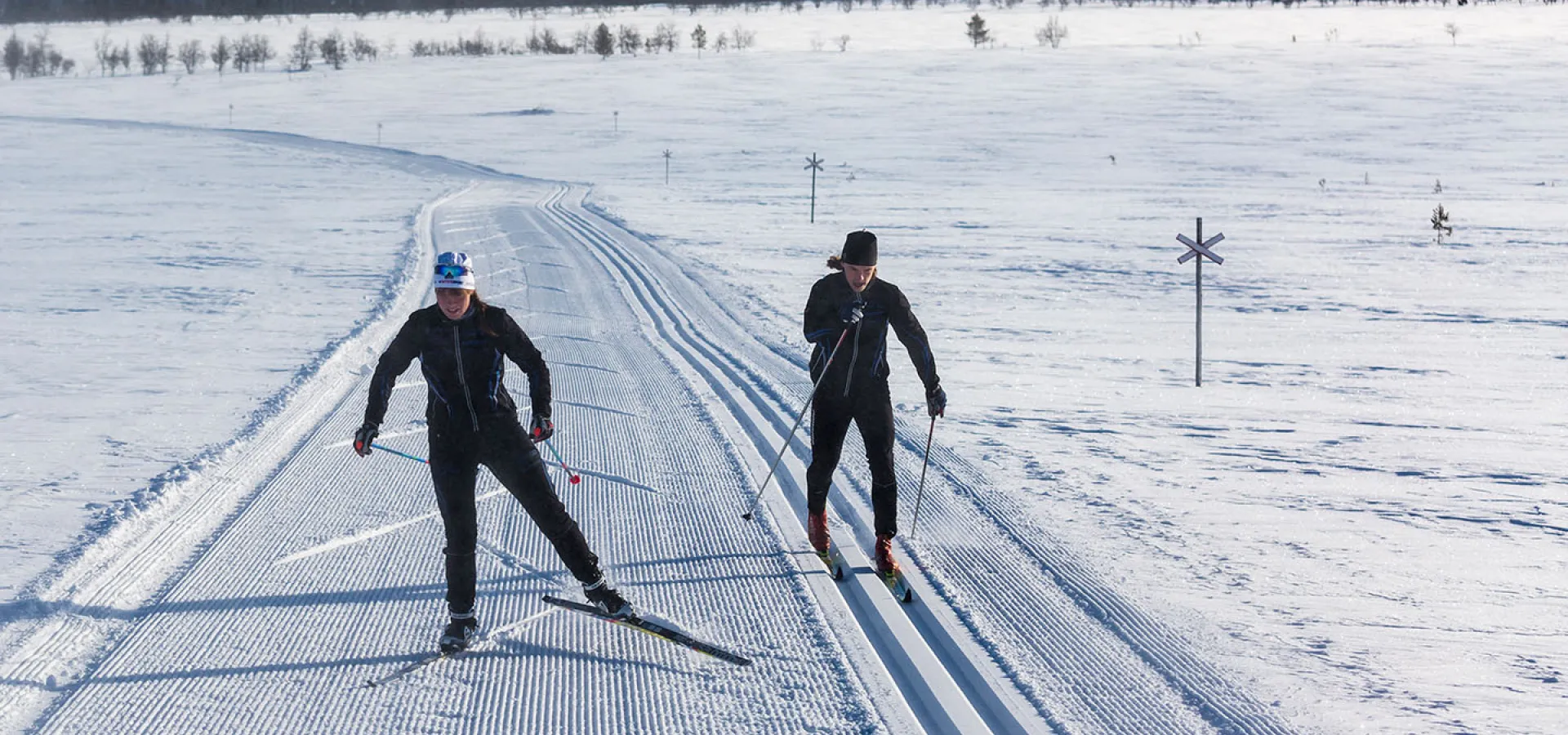 Längdspår i Lofsdalen