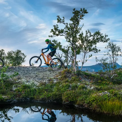 Sommarcykel i Lofsdalen 