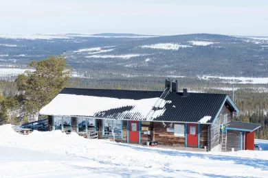 Skier in Lofsdalen