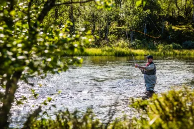 Fiska i Lofsdalen 