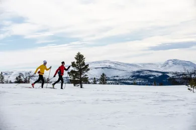 Längdåkning i Lofsdalen