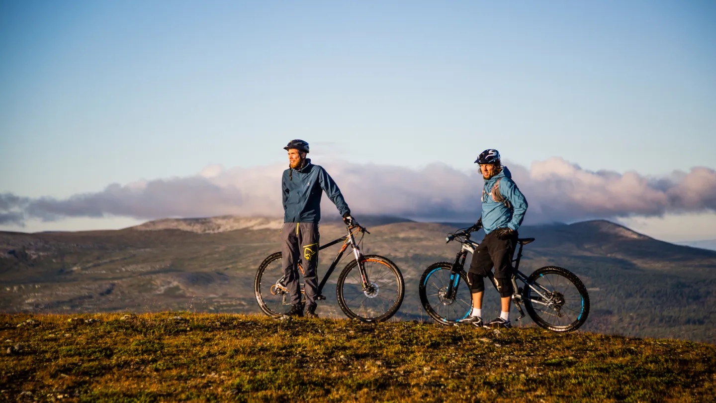 MTBcykling på gfället