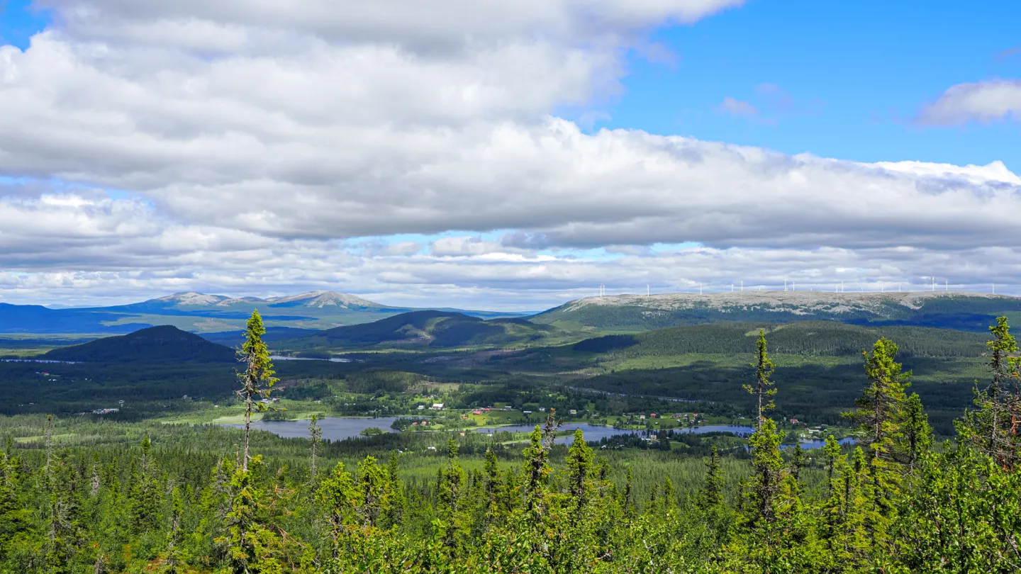 Utsikten glöte